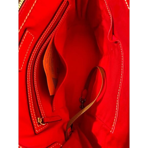 Dooney & Bourke Blue Canvas Handbag - Picture 6 of 8